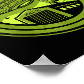 Area 51 They're Watching Alien Believer Batch Ufo  ポスター (角)