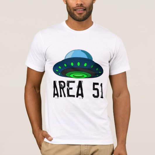 AREA 51 UFO Tシャツ (正面)