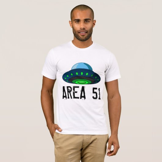AREA 51 UFO Tシャツ (正面フル)