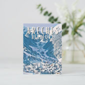 Areches Beaufort Station de ski ポストカード (スタンド正面)