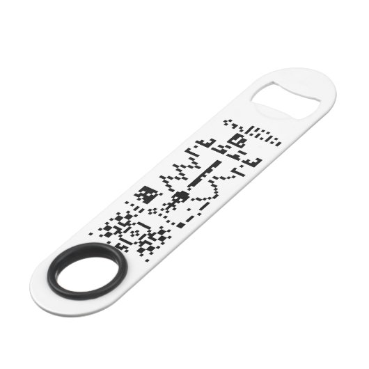 Areciboバイナリメッセージの返信 スピード栓抜き (正面アングル)