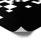 Areciboバイナリメッセージの返信 ポスター (角)