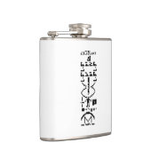 Areciboバイナリメッセージ1974 フラスク (右)