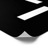 Areciboバイナリメッセージ1974 ポスター (角)