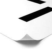 Areciboバイナリメッセージ1974 ポスター (角)