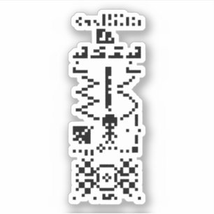 Arecibo二進メッセージの応答 シール