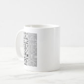 Arecibo_Message コーヒーマグカップ (正面左)