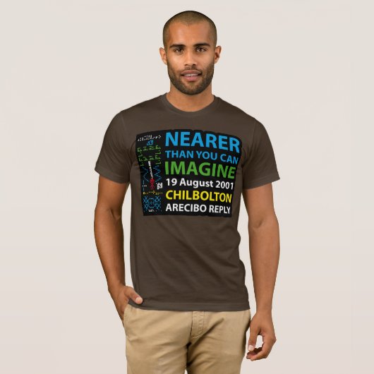 ARECIBO REPLY Tシャツ (正面フル)