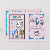 Areg – ウィザードアルゴンスタッフ ポストカード (正面/裏面)