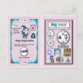 Areg – ウィザードアルゴンスタッフ ポストカード (裏面)