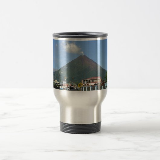ARENALの火山、コスタリカ トラベルマグ (中央)