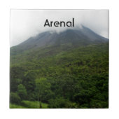 Arenalの火山 タイル (正面)