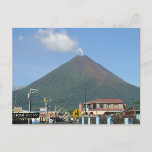 ARENAL VOLCANO, Costa Rica ポストカード (正面)