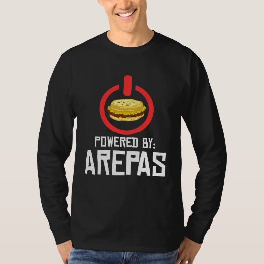 Arepa  Venezuela Colombia Tシャツ (正面)
