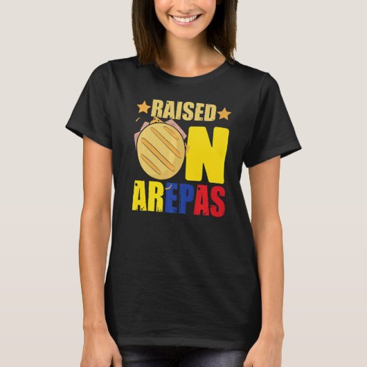Arepasプレミアムで発生 Tシャツ (正面)