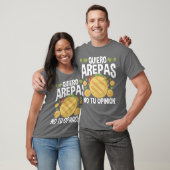 Arepas Lover Quiero Arepas Venezuelan Food n funny Tシャツ (ユニセックス)
