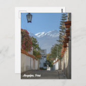 Arequipa, Perú, Chanchani Street View ポストカード (正面/裏面)