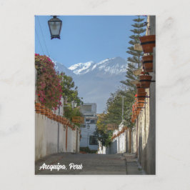 Arequipa, Perú, Chanchani Street View ポストカード