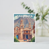 Arequipa Peru Travel ポストカード (スタンド正面)