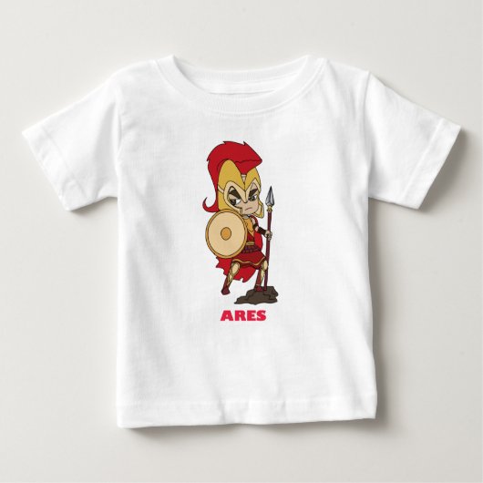 Aresの戦争の神 ベビーTシャツ (正面)