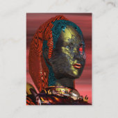 ARESサイボーグ, 赤い夕焼け, サイエンスフィクション ロボット工学 名刺 (裏面)