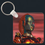 ARES - CYBORGポートレート, RED SUNSET Science Fiction キーホルダー<br><div class="desc">3D Movie Hyperion Worldからのキャラクター。ARES :Cyborg from Hyperion (アニメーション・フレーム)。</div>
