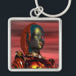 ARES - CYBORGポートレートin SUNSET / Science Fiction キーホルダー<br><div class="desc">3D Movie Hyperion Worldからのキャラクター。ARES :Cyborg from Hyperion (アニメーション・フレーム)。</div>