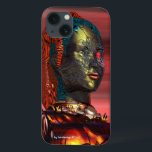 ARES - CYBORGポートレートRed Science Fiction iPhone 13ケース<br><div class="desc">3D Movie Hyperion Worldからのキャラクター。ARES :Cyborg from Hyperion (アニメーション・フレーム)。</div>