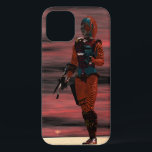 ARES CYBORG, RED SUNSET Science Fiction, Sci-Fi iPhone 12ケース<br><div class="desc">3D Movie Hyperion Worldからのキャラクター。ARES :Cyborg from Hyperion,  anアニメーションフレーム.Baldesign3d (c)</div>