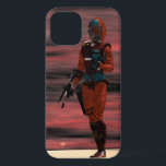 ARES CYBORG, RED SUNSET Science Fiction, Sci-Fi iPhone 12ケース<br><div class="desc">3D Movie Hyperion Worldからのキャラクター。ARES :Cyborg from Hyperion,  anアニメーションフレーム.Baldesign3d (c)</div>