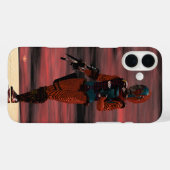 ARES CYBORG, RED SUNSET Science Fiction, Sci-Fi Case-Mate iPhoneケース (裏面 (横))