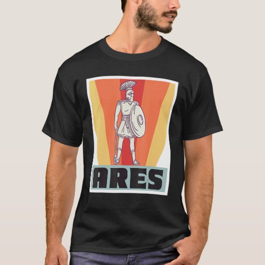 Ares Greece God Greek Mythology Ancient Greece Tシャツ (正面)