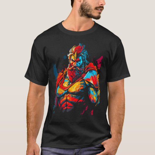 Ares Greek Mythology God Tシャツ (正面)