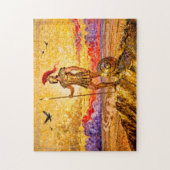 Ares in Armor Standing on Mountain with Spear ジグソーパズル (縦)