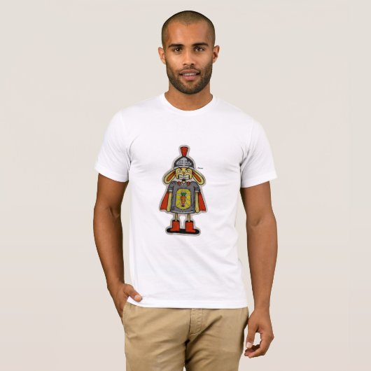 Ares, the Spartan Rabbit Tシャツ (正面フル)