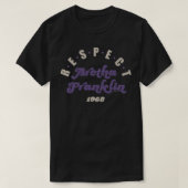 Aretha Franklin RESPECT 1968 Pullover  Tシャツ (デザイン正面)
