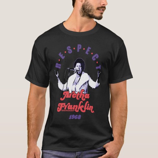 Aretha Franklin Respect Tシャツ (正面)