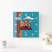 ARF(ՀՅԴ)ウォールクロック スクエア壁時計 (ホーム)