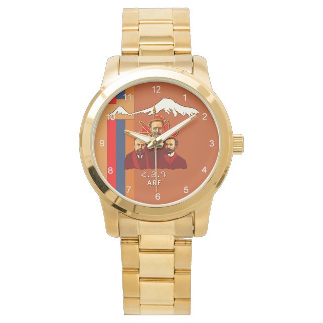 ARF (ՀՅԴ) eWatch 腕時計 (正面)