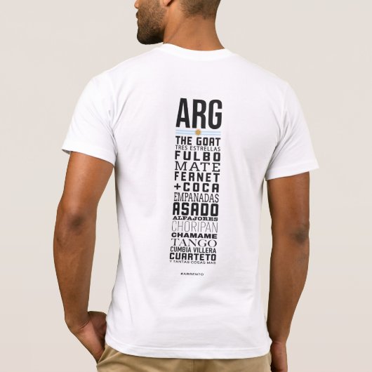 ARG Tシャツ (裏面)