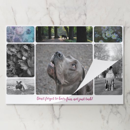 arge Tearaway Paper Pads with a Great Dane ペーパーパッド (折り畳み)