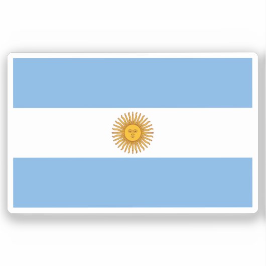 Argentina シール (正面)