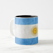 Argentina ツートーンマグカップ (正面左)