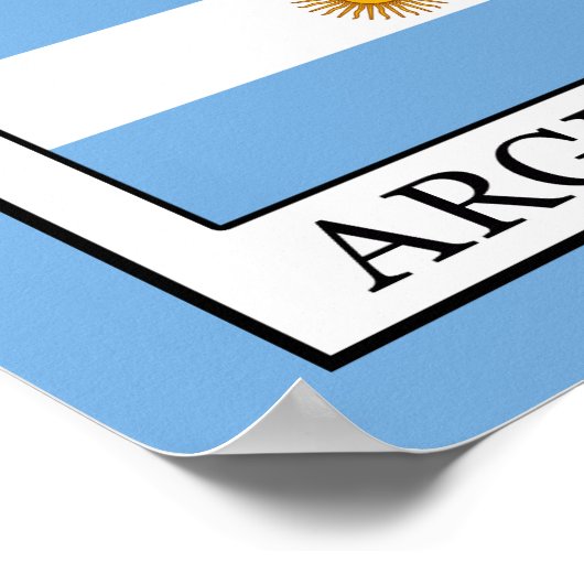 Argentina ポスター (角)