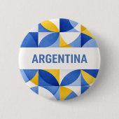 Argentina 缶バッジ (正面)