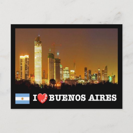 Argentina - Buenos Aires - ポストカード (正面)