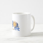 Argentina D10S Soccer Legend Artistic Coffee Mug コーヒーマグカップ (正面右)