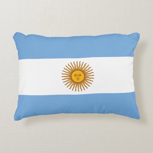 Argentina Flag アクセントクッション (正面)