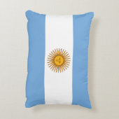Argentina Flag アクセントクッション (裏面(縦))