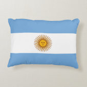 Argentina Flag アクセントクッション (裏面)